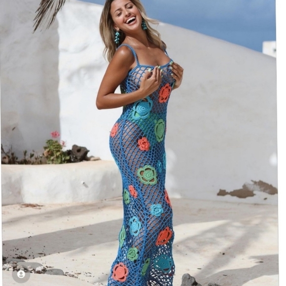 Floral Crochet Dress Limited Edition Zara - Picture 2 of 13